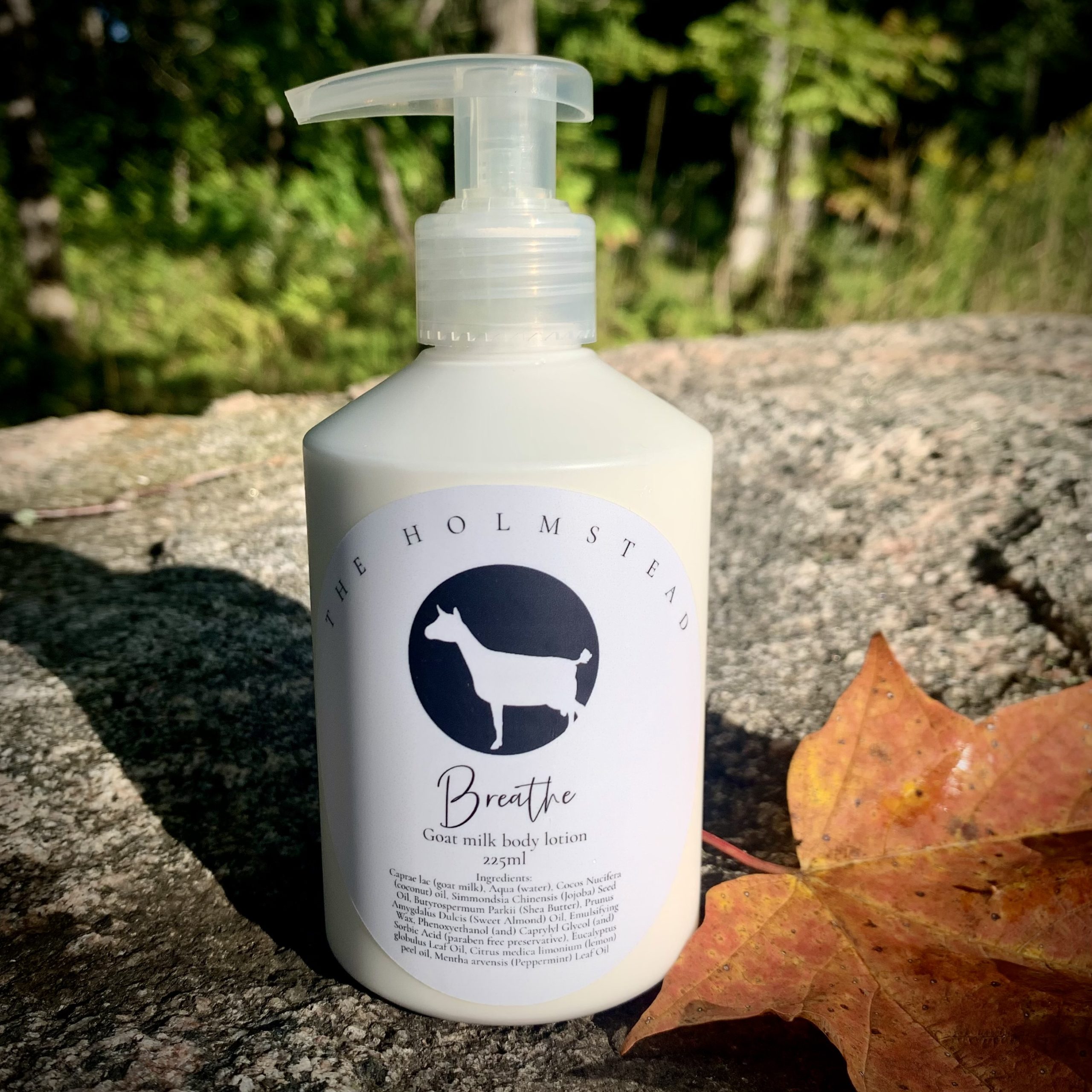 Breathe Goat Milk Body Lotion The Holmstead