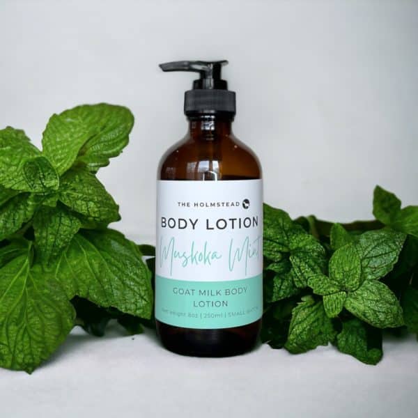 Goat Milk Body Lotion-Muskoka Mint - Image 2