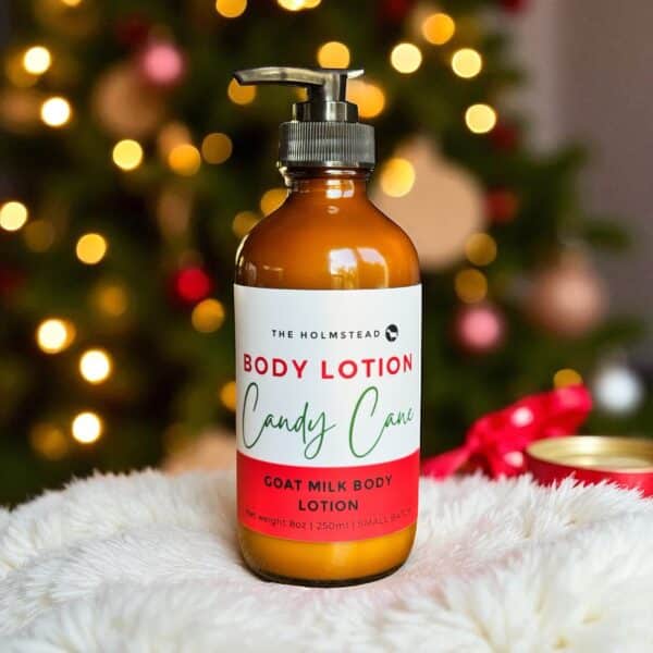 Goat Milk Body Lotion-Candy Cane
