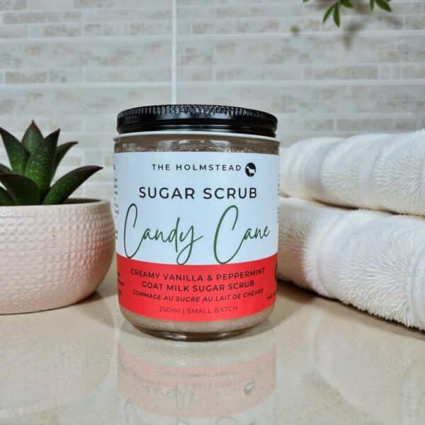 Candy Cane Sugar Scrub